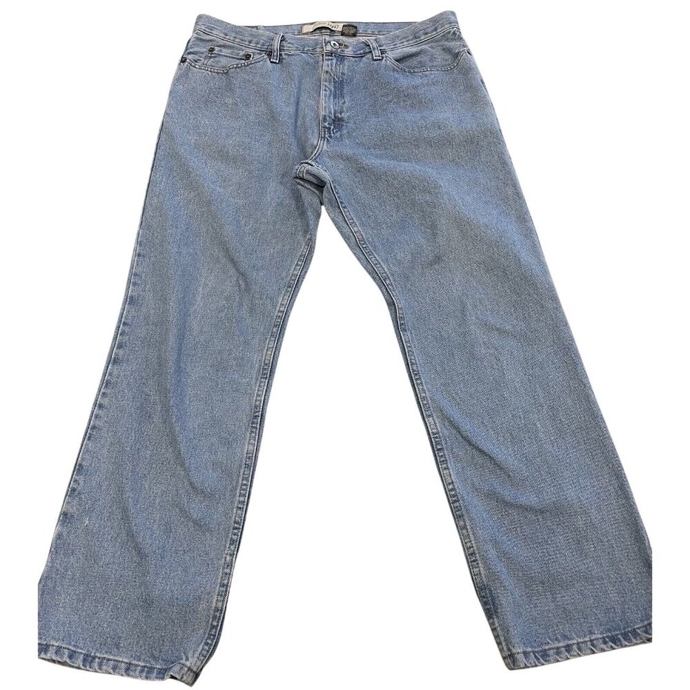 Urban Pipeline Up Mens Jeans 36x30 Straight Relaxed Light Wash 100% Cotton Y2K